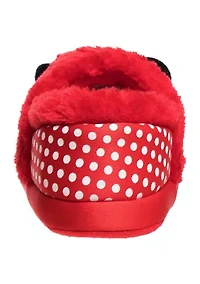 Minnie Mouse Toddler  Dual Sizes Girls Slippers