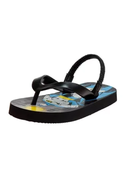 Batman  Flip Flops with back strap