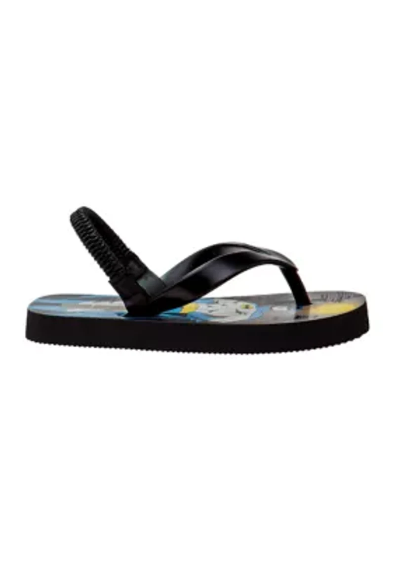 Batman  Flip Flops with back strap
