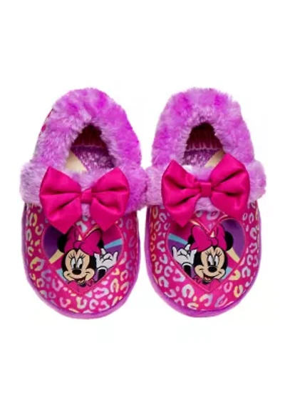 Toddler Girls Minnie Mouse Slippers
