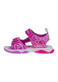 Paw Patrol double hook and loop Girls open toe sport sandals