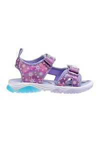 Frozen II girls hook and loop open toe sport sandals