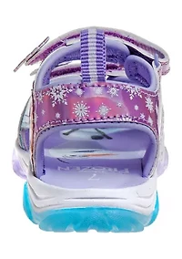 Frozen II girls hook and loop open toe sport sandals