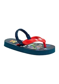 Toy Story Boy Flip Flops with back strap