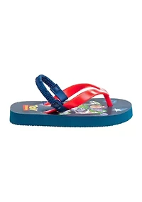 Toy Story Boy Flip Flops with back strap