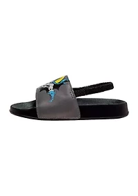 Batman Boys Flip Flops with back strap
