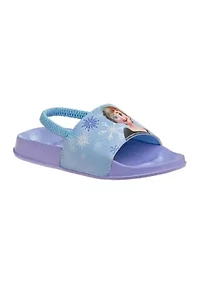 Frozen II Girls Flip Flops with back strap