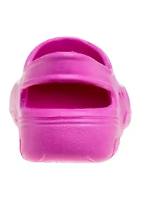 Minie Mouse Girls Clogs closed toe with back strap sandals