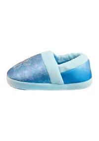 Frozen Anna, Elsa and Olaf Girls Dual Sizes Slippers