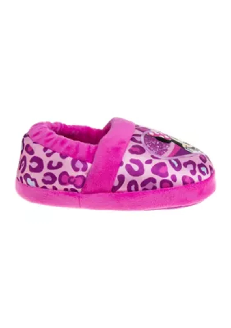 Minnie Mouse Girls Dual Sizes Slippers