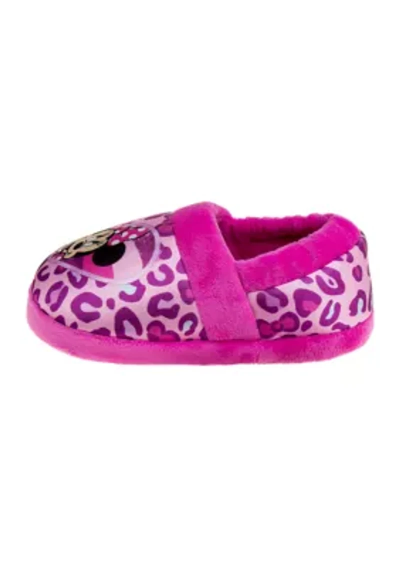 Minnie Mouse Girls Dual Sizes Slippers