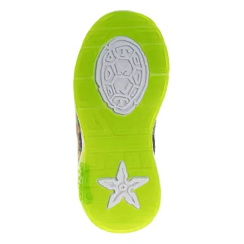 Nickelodeon Teenage Mutant Ninja Turtles Boys' Light Up Sneakers. (Toddler/Little Kids)