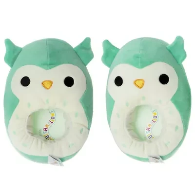 Squishmallows Slippers Plush Lightweight Warm Comfort So; Slipper House Shoes for Kids girl boy (sizes 11-1 LiEle Kid / 2-5 Big Kid)