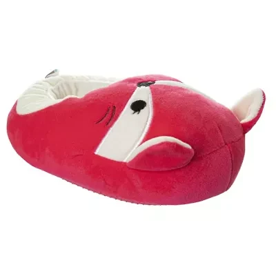 Squishmallow Fifi the Fox Dual Sizes Girls' Slippers. (Little Kids)