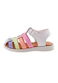 Toddler Girls Glitter Straps Sandals