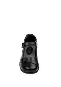 Toddler Girls Strapped Heart School Shoes