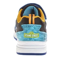 Sesame Street Kids Cookie Monster Hook and Loop Fashion Sneaker
