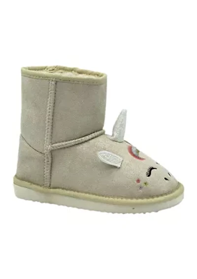 Youth Girls Unicorn Booties