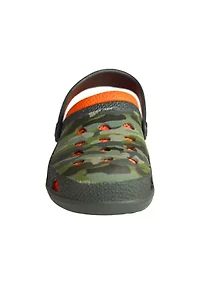 Youth Boys Camo Clogs
