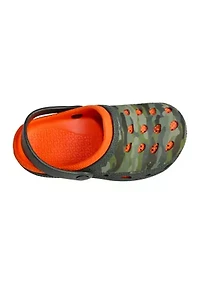 Youth Boys Camo Clogs