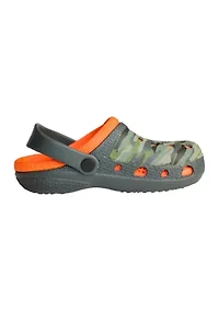 Youth Boys Camo Clogs