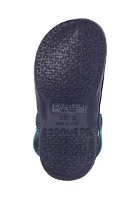 Big Kid Boys Two Tone Clogs