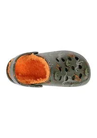 Toddler Boys Dino Print Clogs