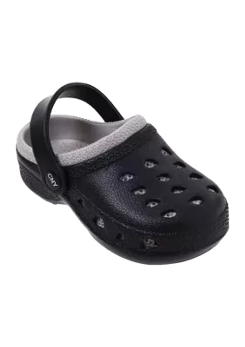 Toddler Boys Two Tone Clogs