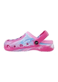 Youth Girls Two Tone Clogs