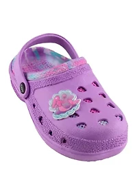 Toddler Girls Marble Clogs