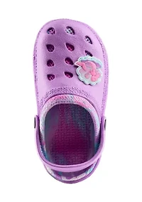 Toddler Girls Marble Clogs