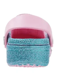 Toddler Girls Ombré Glitter Clogs