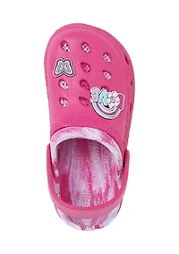 Big Kid Girls Charm Clogs
