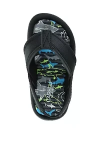 Toddler Boys Shark Thong Sandals