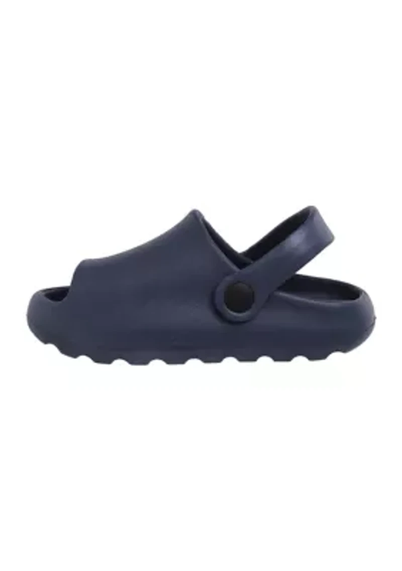 Little Kid Boys Shark Pillow Slide Sandals
