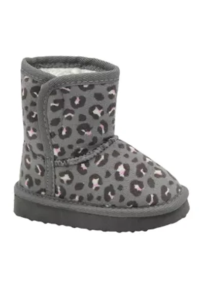 Toddler Girls Leopard Booties