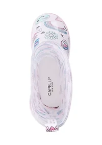 Youth Girls Jelly Printed Rainboots
