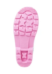 Youth Girls Jelly Printed Rainboots