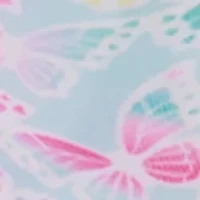 Big Kid Girls Ombré Butterfly Rainboots