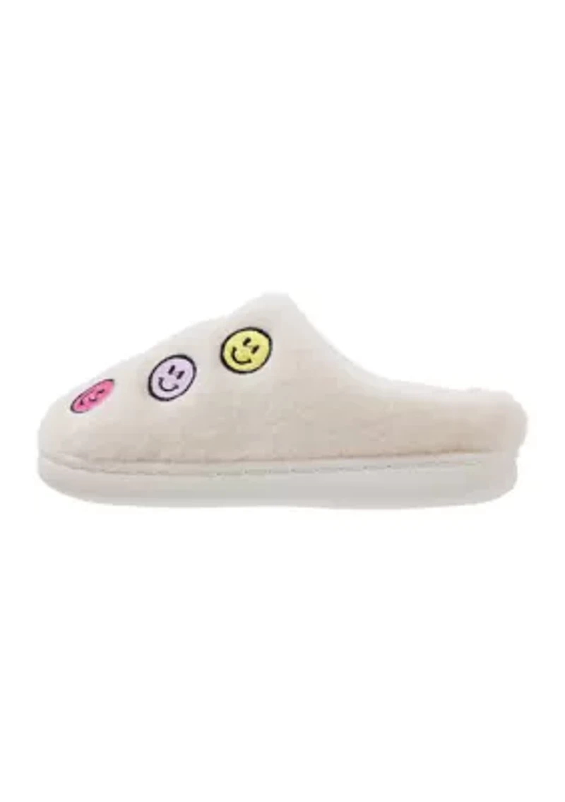 Youth Girls Multi Face Slippers