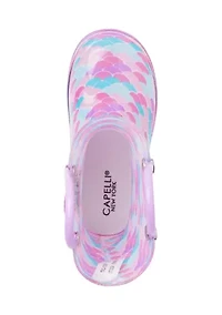 Toddler Girls Mermaid Rain Boots