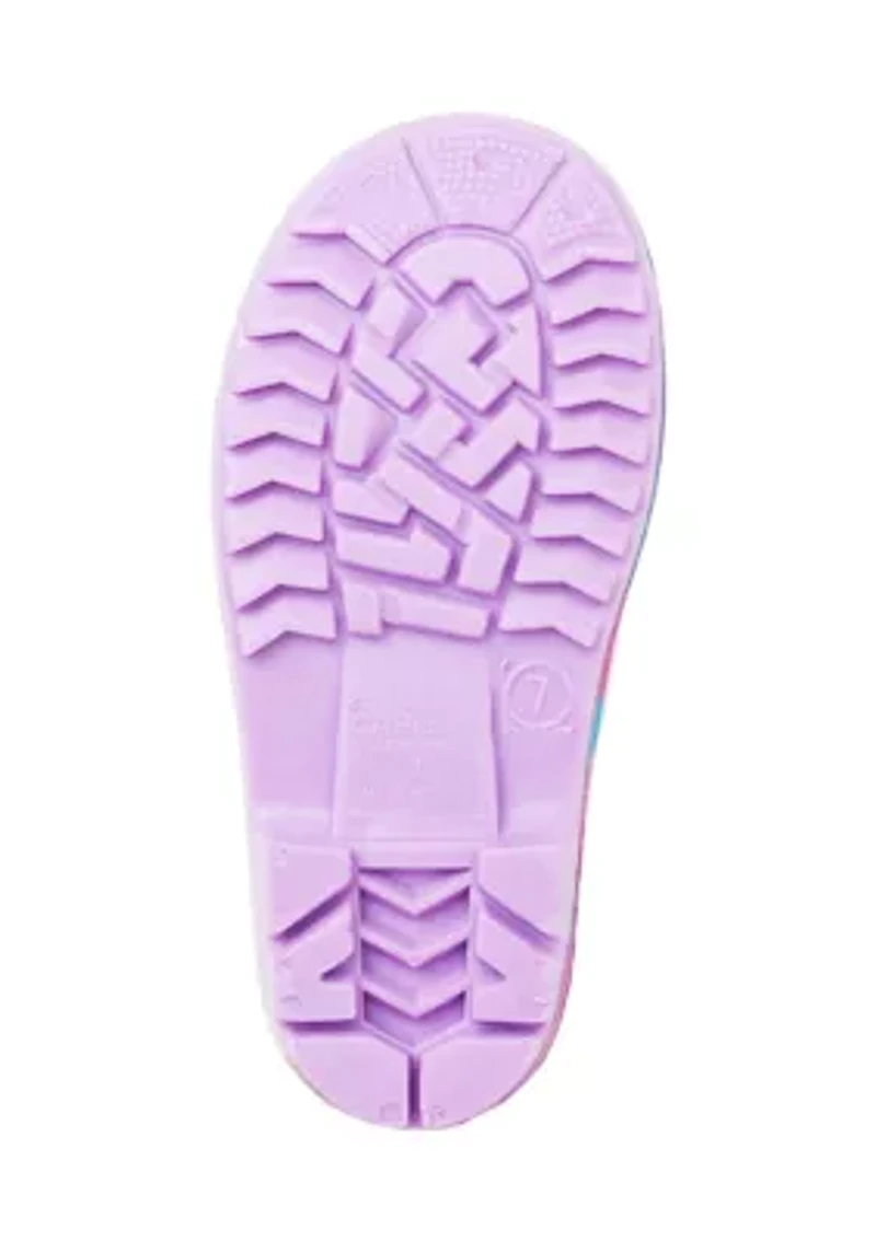 Toddler Girls Mermaid Rain Boots