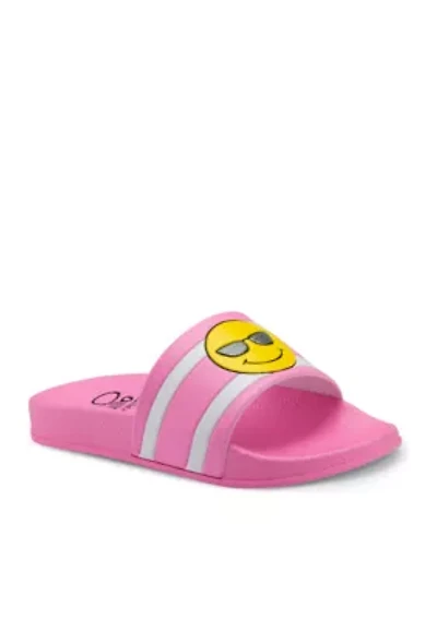 Toddler/Youth Girls Emoji Slide