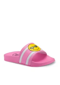 Toddler/Youth Girls Emoji Slide