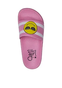 Toddler/Youth Girls Emoji Slide
