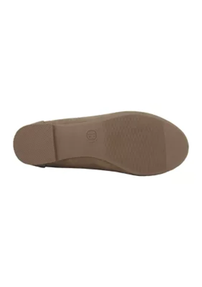 Youth Girls Merrily Ankle Strap Flats