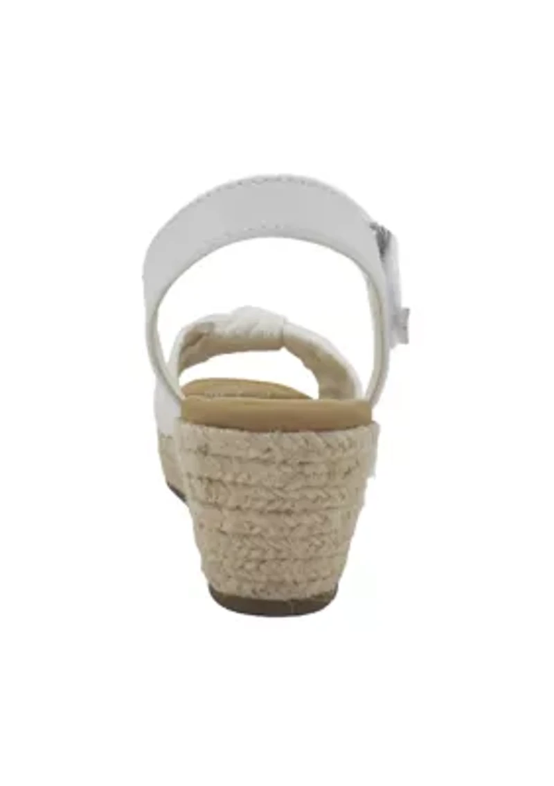 Youth Girls Ulani Eyelet Wedge Sandals