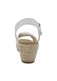 Youth Girls Ulani Eyelet Wedge Sandals