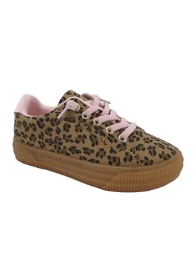 Big Kid Girls Abigail Leopard Sneakers