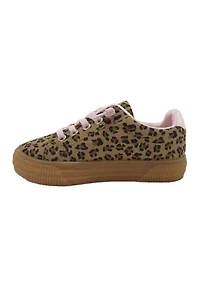 Big Kid Girls Abigail Leopard Sneakers